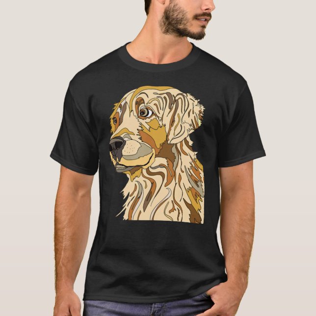 Yellow Labrador Retriever 155 T-Shirt (Front)