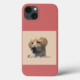 Yellow Labrador Retriever Art Gifts iPhone 13 Case