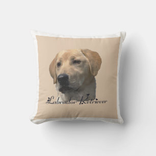 Yellow Labrador Retriever Art Gifts Cushion