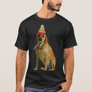 Yellow Labrador Retriever Birthday T-Shirt