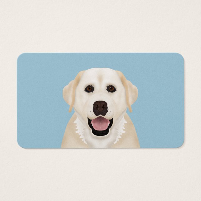 yellow labrador retriever cartoon (Front)