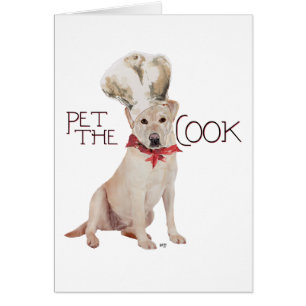 Yellow Labrador Retriever Chef