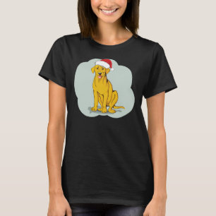 Yellow Labrador Retriever Christmas And Mug T-Shirt
