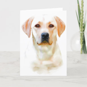 Yellow Labrador Retriever Greeting Cards