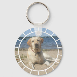 Yellow Labrador Retriever Keychain
