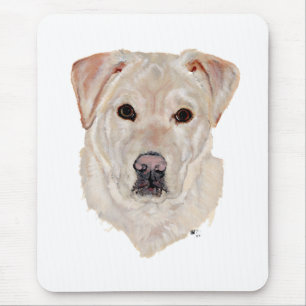 Yellow Labrador Retriever Mouse Mat