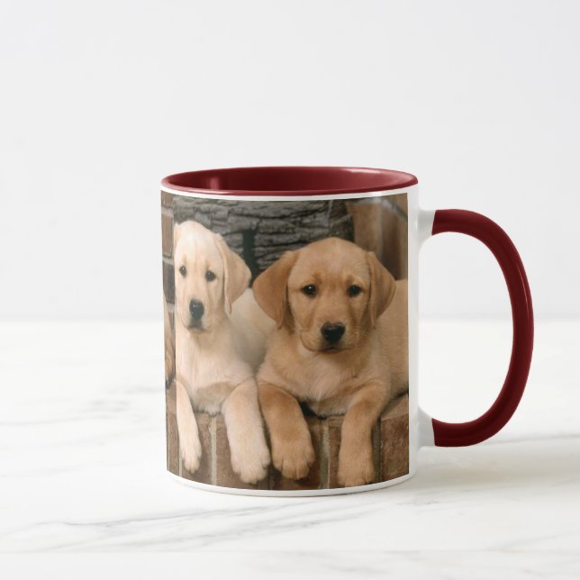 Yellow Labrador Retriever Mug (Right)