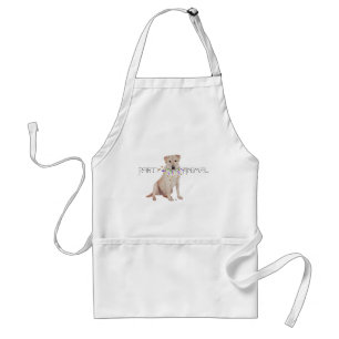 Yellow Labrador Retriever Party Standard Apron
