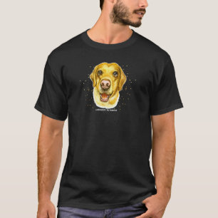 Yellow Labrador Retriever Portrait 4 Pet Lab Dog O T-Shirt