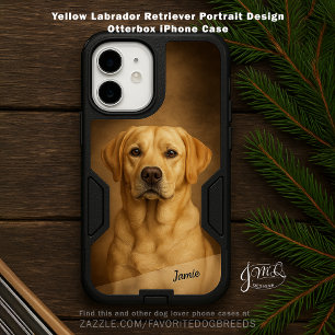 Yellow Labrador Retriever Portrait Design
