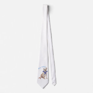 Yellow Labrador Retriever Sailor Tie