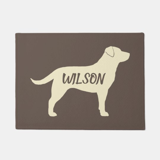 Yellow lab doormat Clearance
