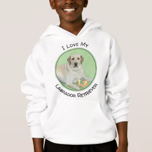 Yellow Labrador Retriever & Tennis Balls Painting