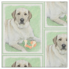 Yellow Labrador Retriever & Tennis Balls Painting