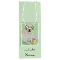 Yellow Labrador Retriever & Tennis Balls Painting