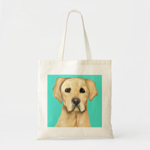 YELLOW LABRADOR RETRIEVER TOTE BAG