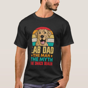 Yellow Labrador Retriever Yellow Lab Dad T-Shirt
