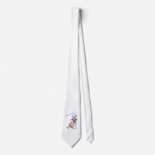 Yellow Labrador Sailor Tie