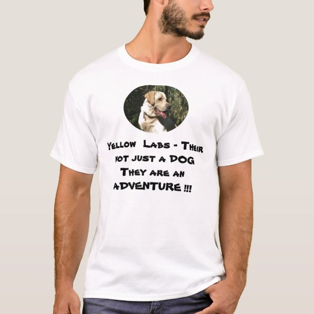 Yellow Labs - Adventure T-Shirt (Front)