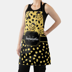 Yellow Ladybugs Apron
