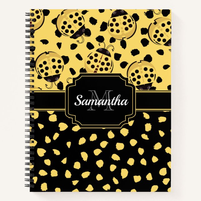 Yellow Ladybugs Notebook (Front)