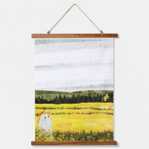 Yellow Landscape Hanging Tapestry