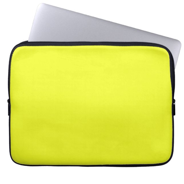 Yellow Laptop Sleeve (Front)