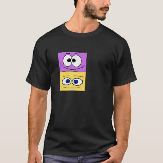 YELLOW-LAVANDER CARTOON FOR TEES