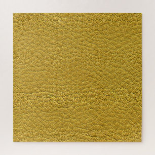 Yellow Leather Texture Seamless Closeup Jigsaw Puzzle