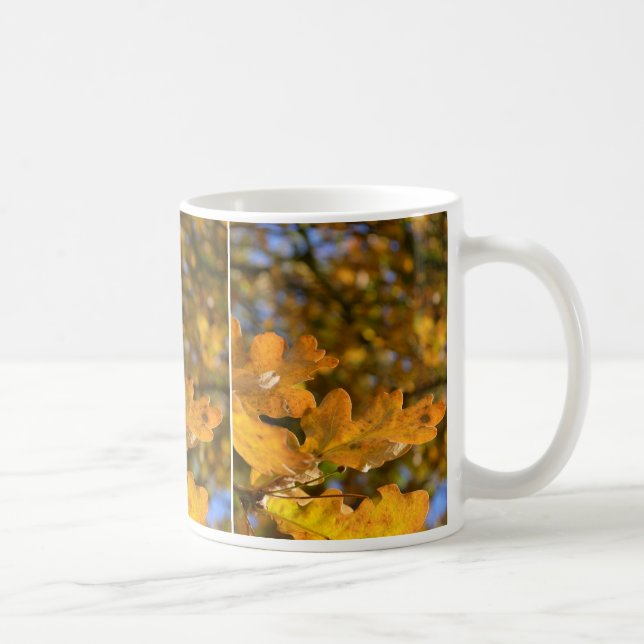 Yellow Leaves Mug (Right)