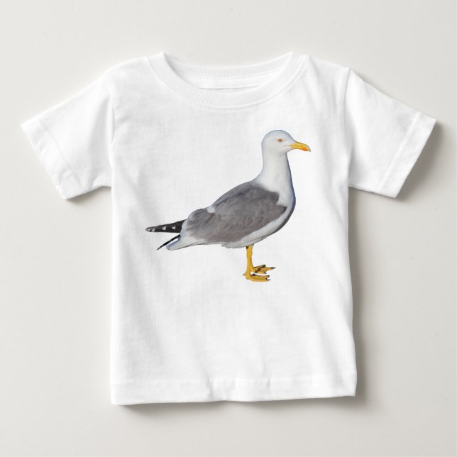 Yellow Legged Gull Baby T-Shirt (Front)