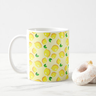 Yellow Lemon Coffee Mug