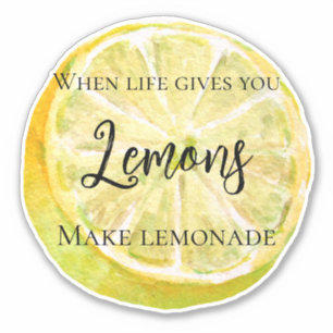 Yellow Lemon Personalised