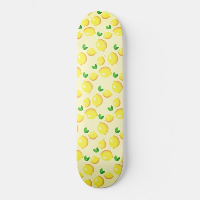 Yellow Lemon Skateboard (Front)
