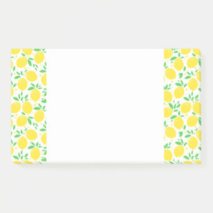 Yellow Lemon Sticky Notes