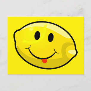 Yellow Lemon Tongue Postcard