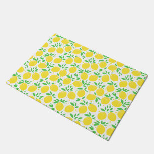 Yellow Lemons Doormat