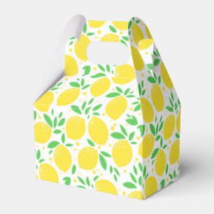 Yellow Lemons Favour Box