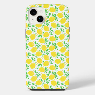 Yellow Lemons iPhone 14 Plus Case
