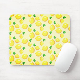 Yellow Lemons Mouse Pad