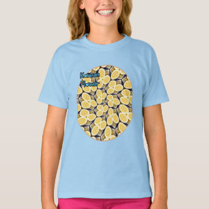 Yellow Lemons Pattern T-Shirt