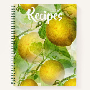 Yellow Lemons Recipe Book
