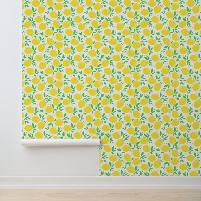 Yellow Lemons Wallpaper (Application)