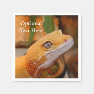 Yellow Leopard Gecko Napkin