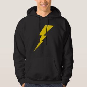 Yellow Lightning Bolt Hoodie