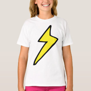 Yellow Lightning Bolt T-Shirt