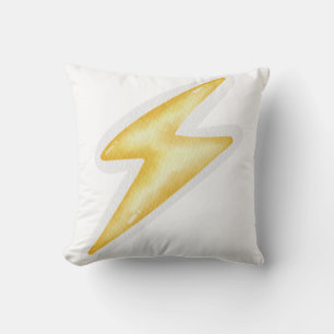 Yellow Lightning pillows