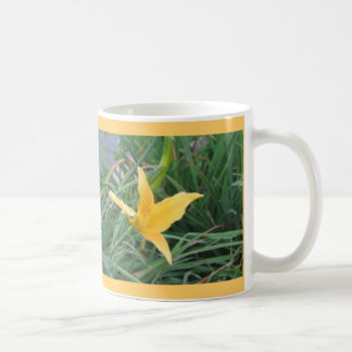 yellow lilly mug