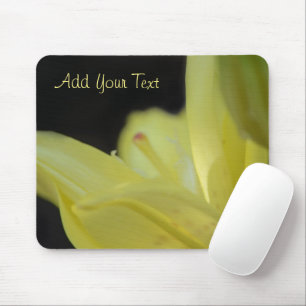 Yellow Lily by Shirley Taylor Mouse Mat