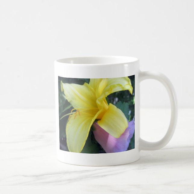 Yellow Lily Coffee Mug (Right)